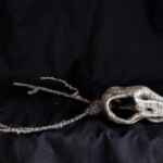 Deer Bird Hybrid Skull sculpture