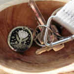Crocus Spring Season Keychain Key Fob