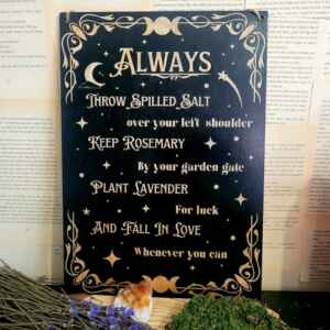 Practical Magic Wall Hanging