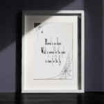Normal is an illusion, Creepy Goth Quote, Art Print, Wall Art, A4 & A3, PDF and JPG, Home Decor, Instant Digital Download, Print at home