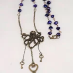 Steampunk Octopus Necklace,