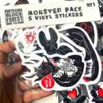 Monster Pack of Vinyl Stickers