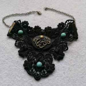 Gothic octopus choker