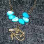 Eye of Ra necklace,