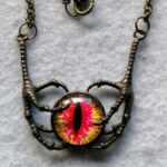 Steampunk Dragon Claw Necklace
