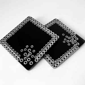 Imperfectly Perfect Resin Coasters (set of 2)