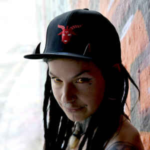Black Horned Dragon Snapback Cap