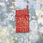 Gold Red Drawstring Tarot Card Bag