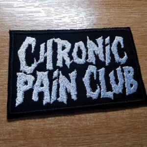 Chronic Pain Club Embroidered Patch