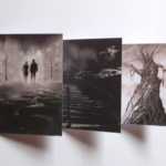 Set of 3 gothic illustration cards