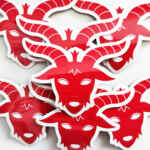 Baphomart Baphomet Sticker