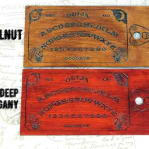 Personalised Ouija board wooden pencil case, tarot card keepsake box, personalised pencil holder or pen holder, keepsake box, occult gift