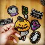 Pumpkin Embroidery Patch
