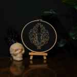 Rams Skull Embroidery Hoop v