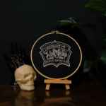 Extract of Wolfsbane Apothecary Embroidery Hoop