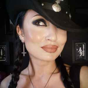 Unholy ~ Inverted Cross Earrings