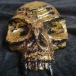 The Golden Vampire Skull