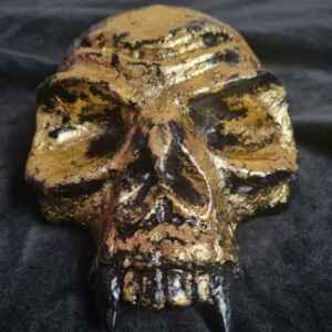 The Golden Vampire Skull