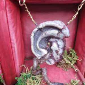 By the Time You Hear Us, It Will be too Late - Ear Worm - Wax Sculpture