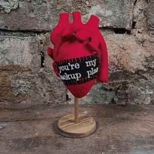 3d Fabric Anatomical Human Heart - you're my backup plan