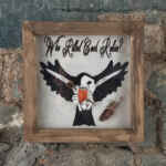 Who Killed Cock Robin? 3d Framed Skeleton