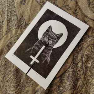 No.78 “Nightly Possession” Hand Embellished Print A5 Size