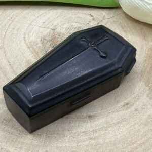 Black Obsidian Coffin – Protection, Banishing & Shadow Work