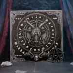 🖤 Baphomet Spirit Board – 38.5cm (MDF, Hand‑Painted)