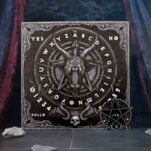 🖤 Baphomet Spirit Board – 38.5cm (MDF, Hand‑Painted)