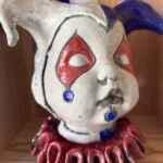 Ceramic Baby Jester Sculpture