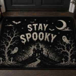 Midnight Haunt Welcome Mat